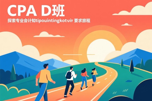 CPA D班，探索专业会计知识的旅程