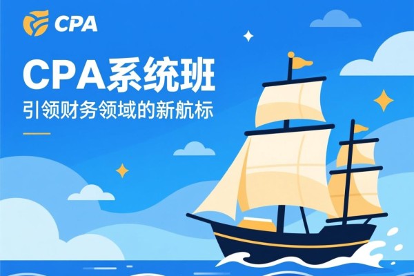 CPA系统班，引领财务领域的新航标