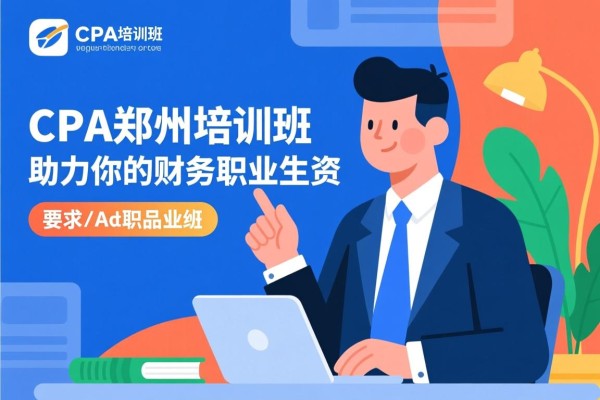 CPA郑州培训班，助力你的财务职业生涯
