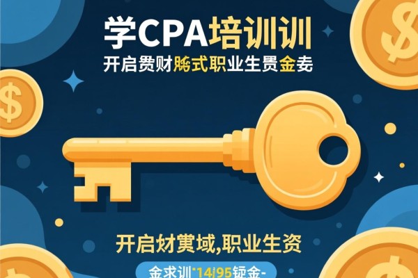 学CPA培训，开启财务职业生涯的金钥匙