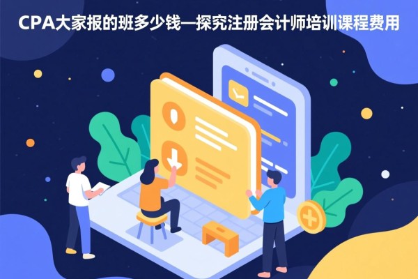 CPA大家报的班多少钱—探究注册会计师培训课程费用