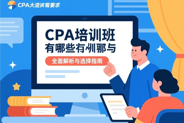 CPA培训班有哪些，全面解析与选择指南