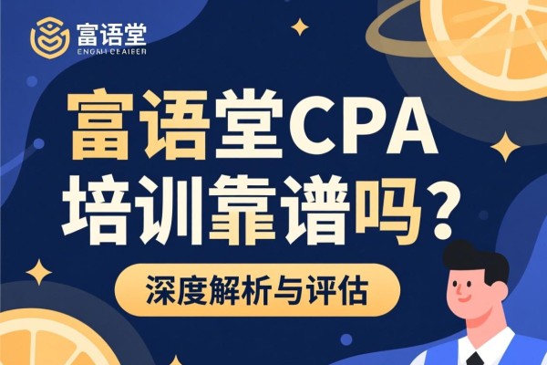 富语堂CPA培训靠谱吗？深度解析与评估