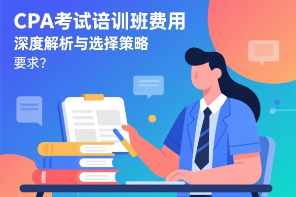 CPA考试培训班费用，深度解析与选择策略