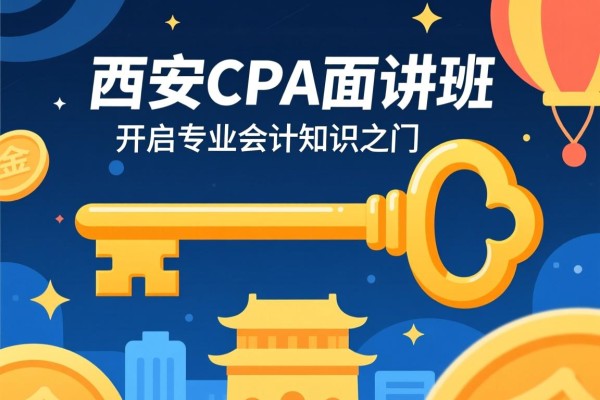 西安CPA面授班，开启专业会计知识之门的金钥匙
