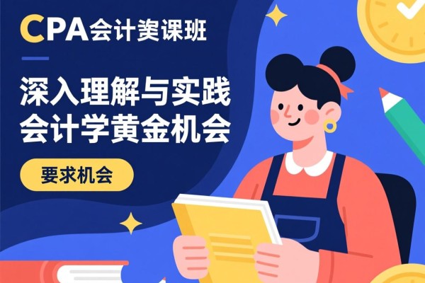 CPA会计面授班，深入理解与实践会计学的黄金机会