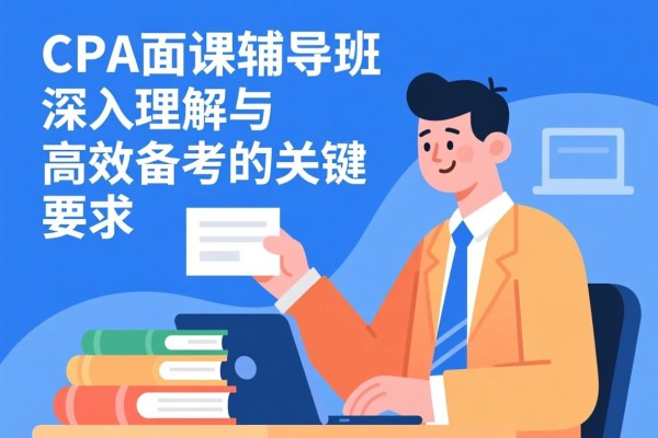 CPA面授辅导班，深入理解与高效备考的关键