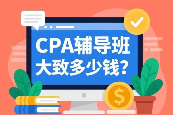 CPA辅导班大致是多少钱？