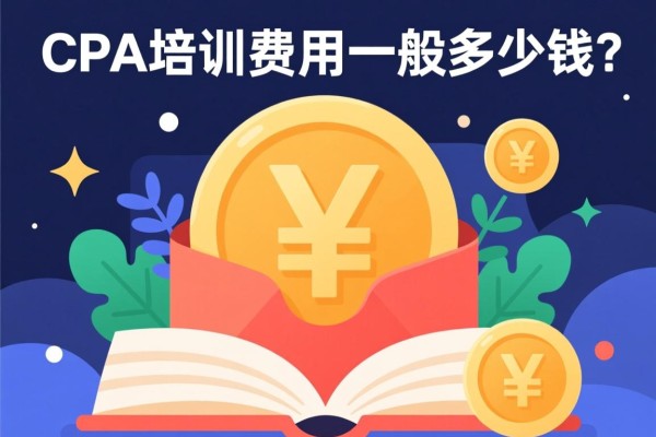 CPA培训费用一般多少钱？详解CPA培训费用的构成与影响因素