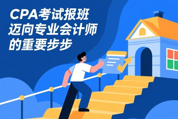 CPA考试报班，迈向专业会计师的重要一步
