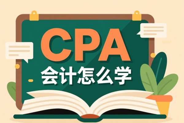 CPA会计怎么学