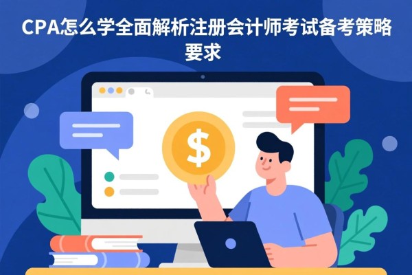 CPA怎么学，全面解析注册会计师考试备考策略