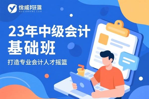 23年中级会计基础班，打造专业会计人才的摇篮