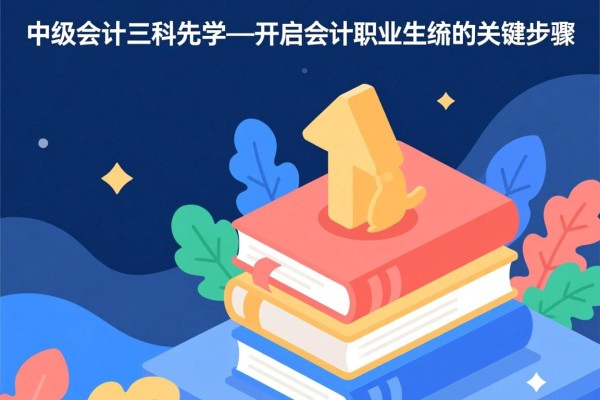 中级会计三科先学—开启会计职业生涯的关键步骤