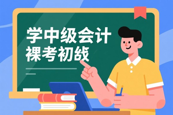 学中级会计裸考初级，挑战与策略