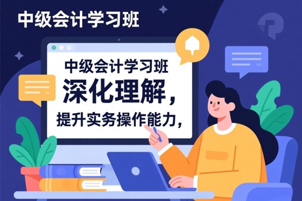 中级会计学习班，深化理解，提升实务操作能力