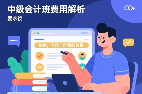 中级会计班费用解析，价格、内容与价值的关系