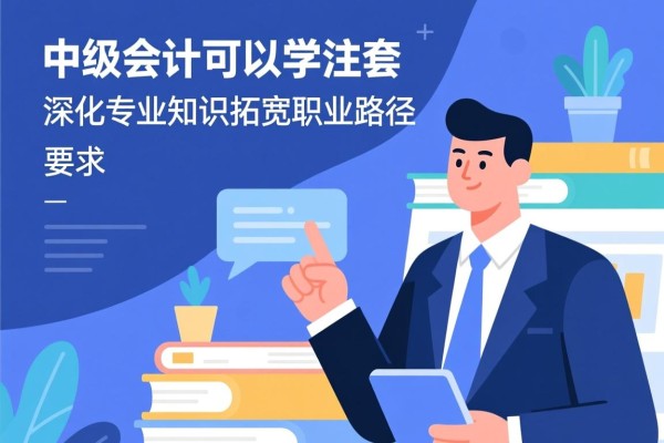 中级会计可以学注会，深化专业知识，拓宽职业路径