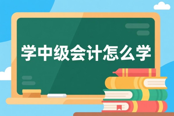 学中级会计怎么学