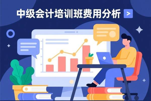 中级会计培训班费用分析