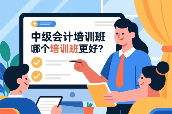 中级会计培训班的选择，哪个培训班更好？
