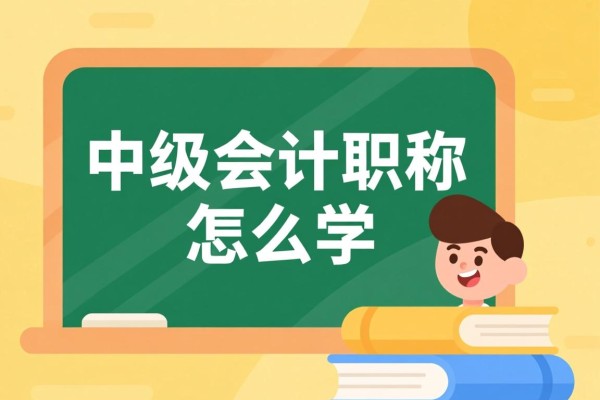 中级会计职称怎么学