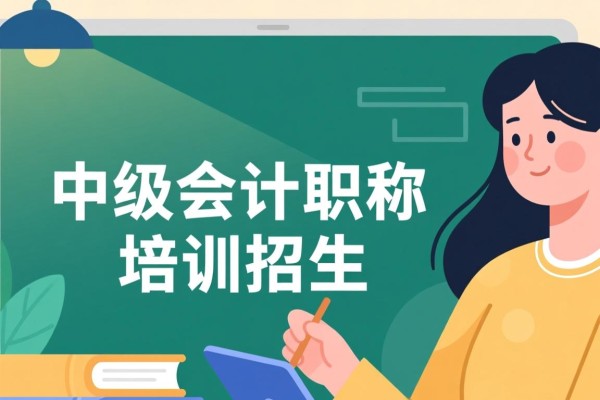 中级会计职称培训招生