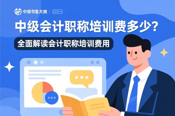 中级会计职称培训费多少？全面解读会计职称培训费用