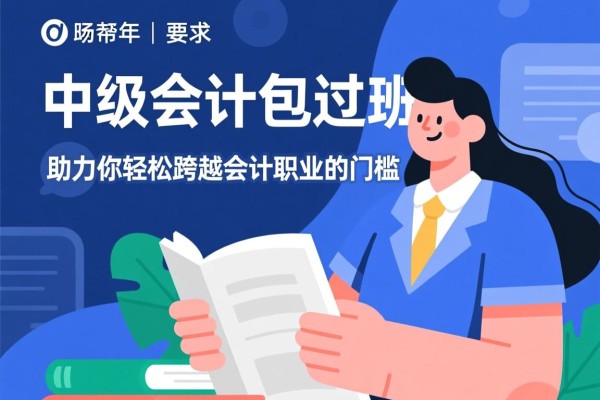 中级会计包过班，助力你轻松跨越会计职业的门槛