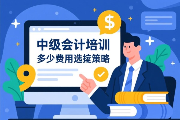 中级会计培训多少费用，深度解析与选择策略