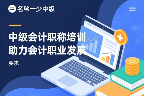 中级会计职称培训，助力会计职业发展